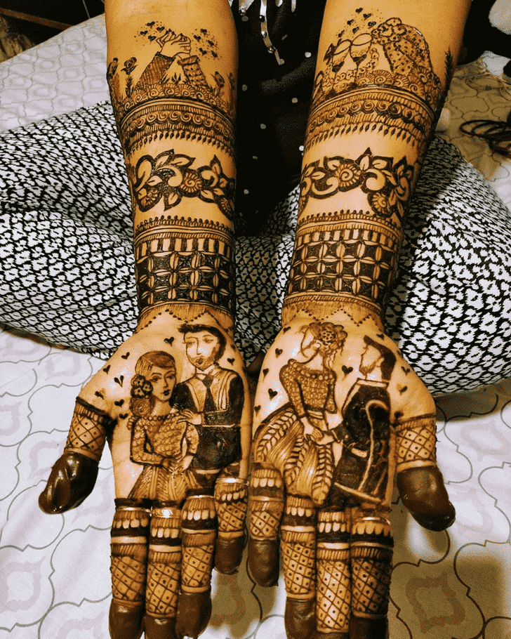 Fascinating Bhopal Henna Design