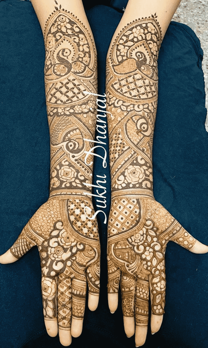 Grand Bhopal Henna Design