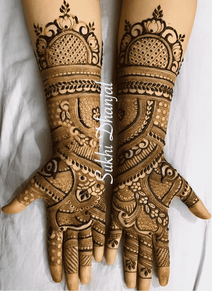 Ideal Bhopal Henna Design