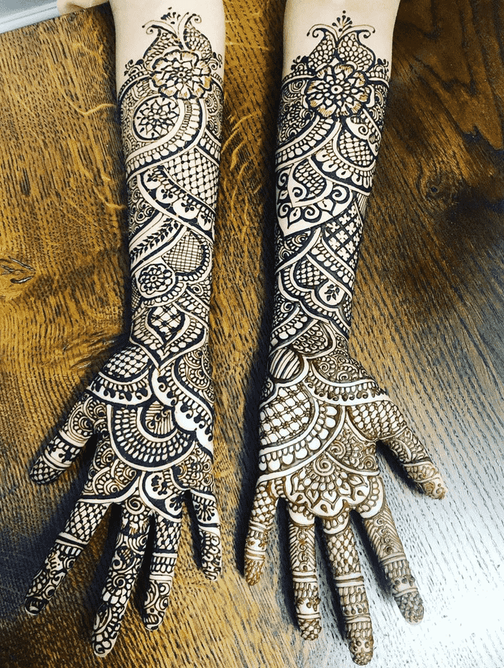 Radiant Bhopal Henna Design