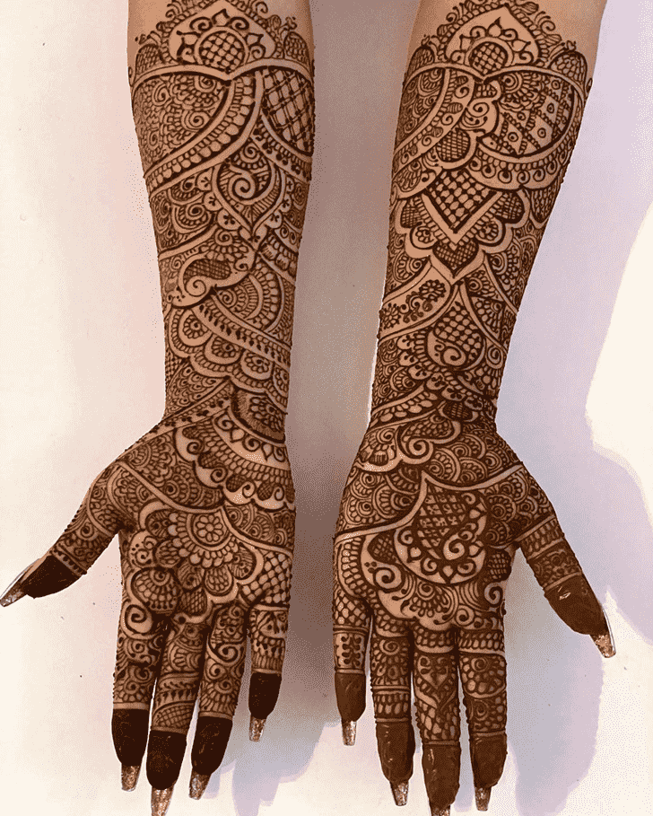 Ravishing Bhopal Henna Design