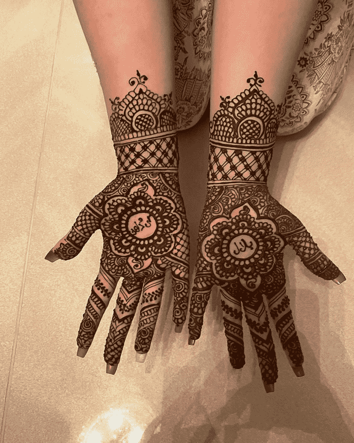 Slightly Bhopal Henna Design