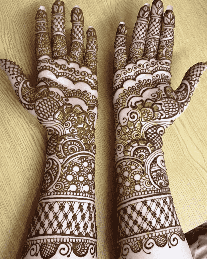 Splendid Bhopal Henna Design