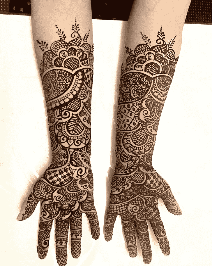 Superb Bhopal Henna Design