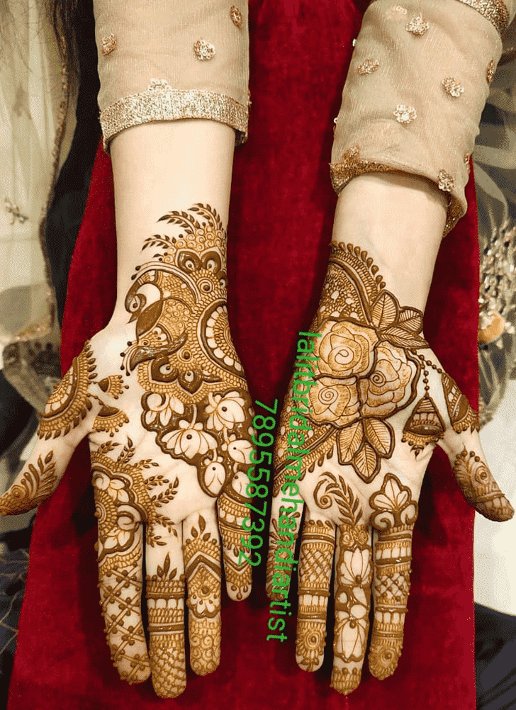 Dazzling Bhubaneswar Henna Design