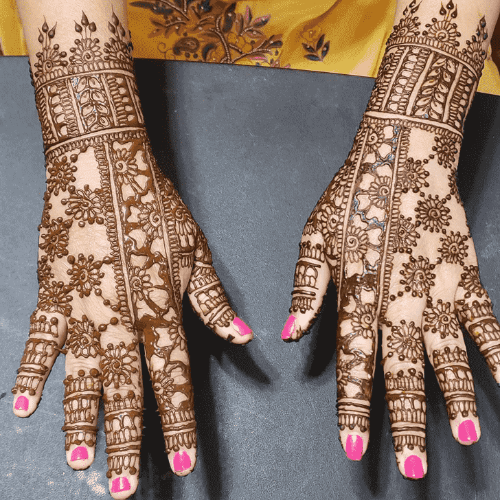 Fair Bhubaneswar Henna Design