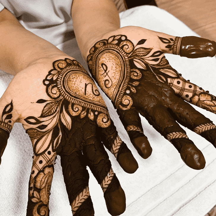 Magnificent Bhubaneswar Henna Design