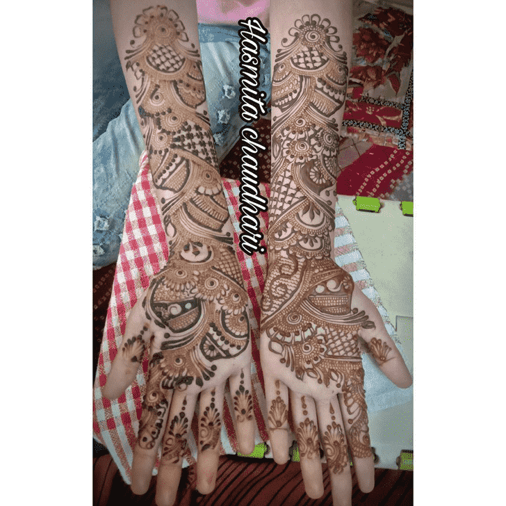 Superb Bhubaneswar Henna Design