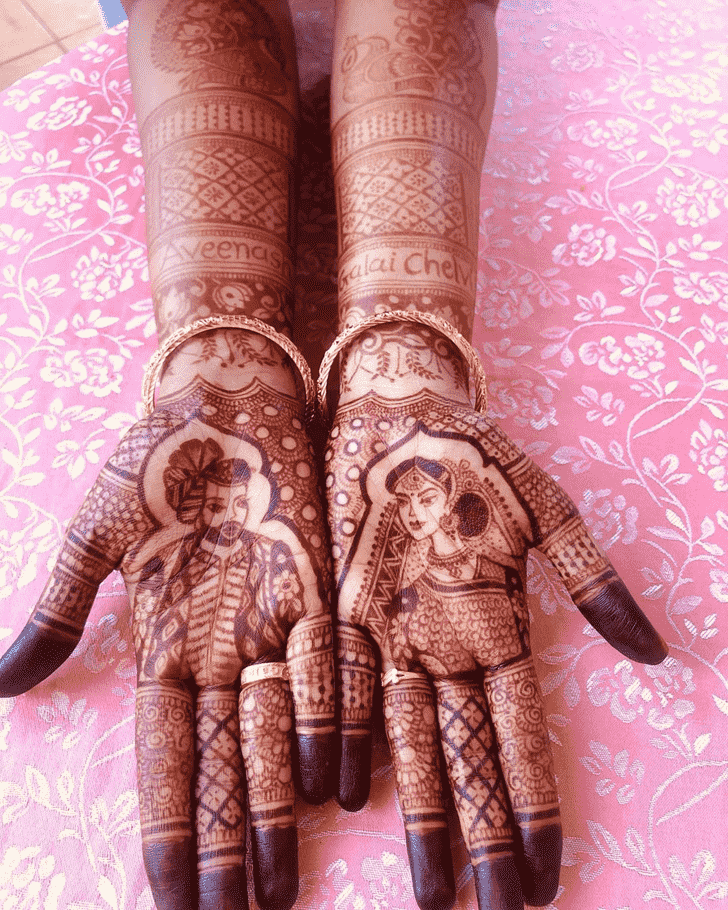 Nice Bhuj Henna Design