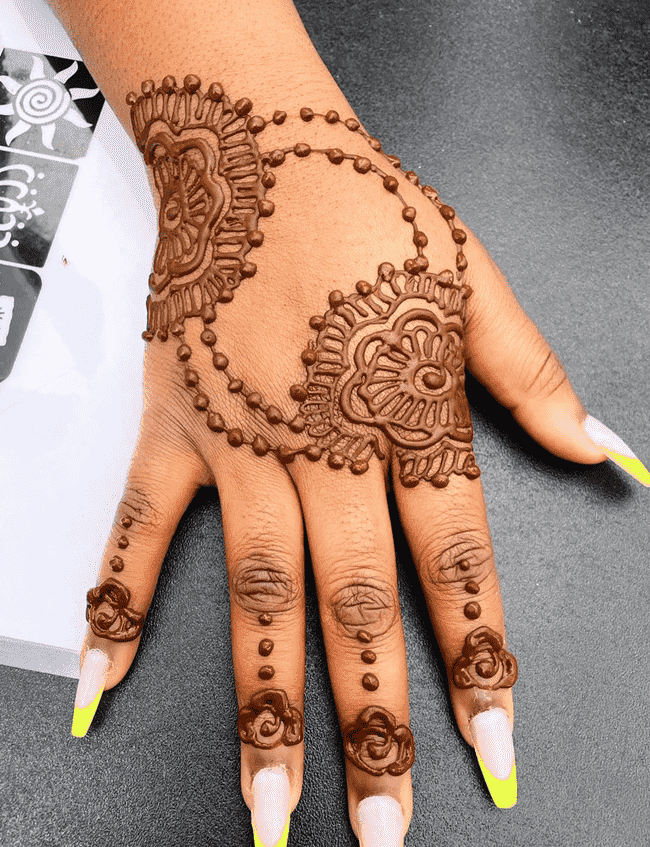 Angelic Biratnagar Henna Design