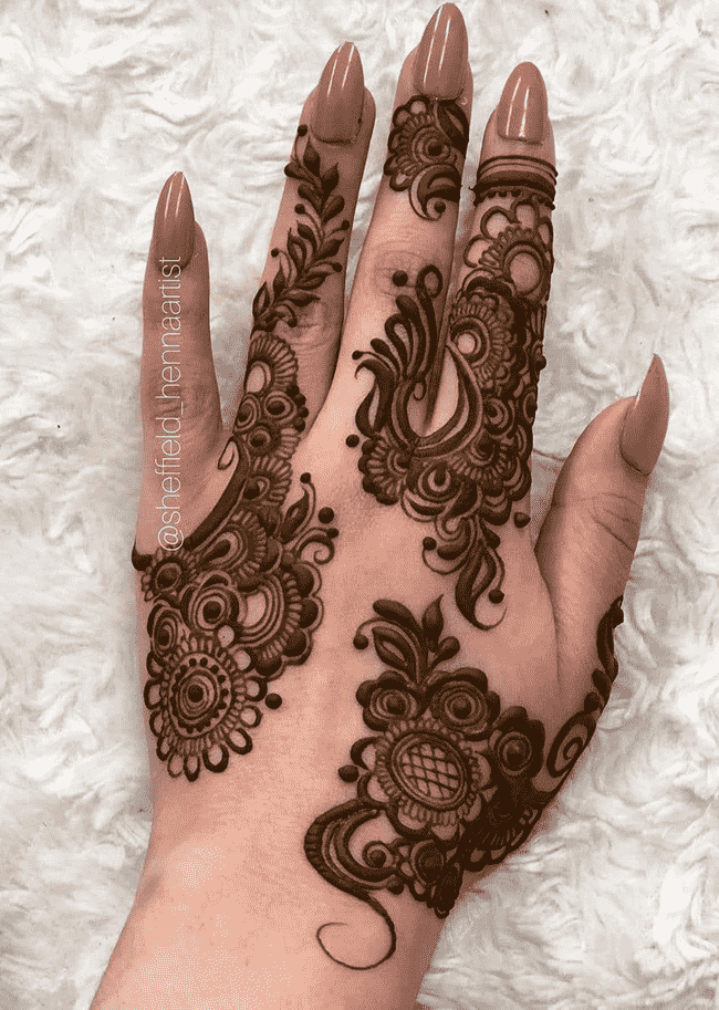 Gorgeous Biratnagar Henna Design