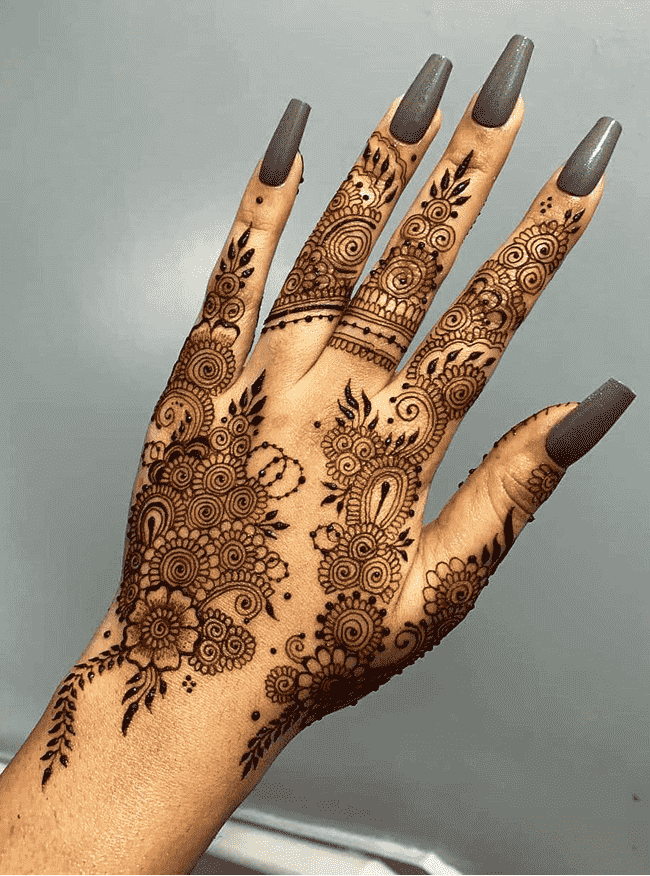 Magnetic Biratnagar Henna Design