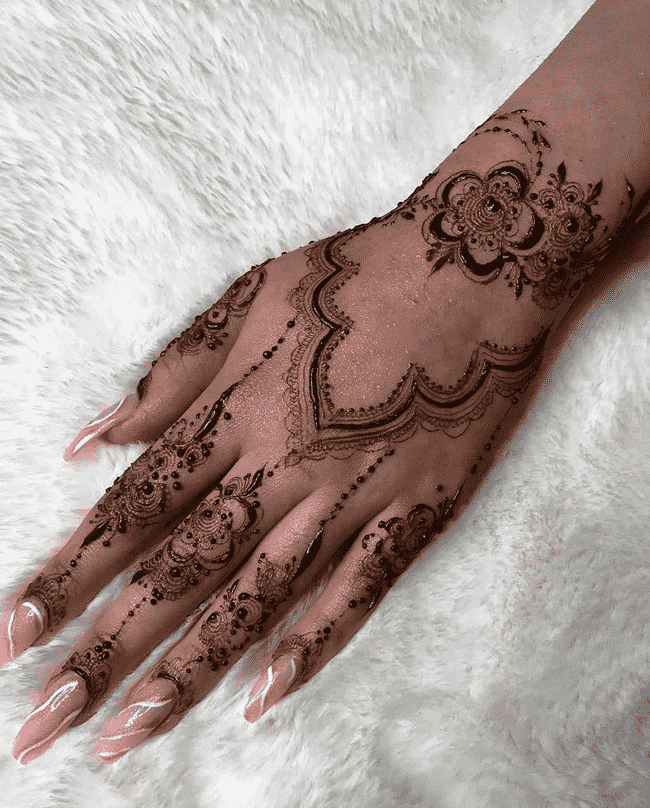 Marvelous Biratnagar Henna Design