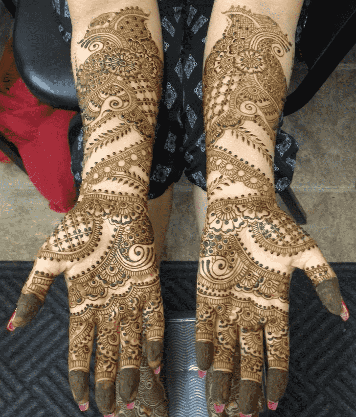 Comely Bogra Henna Design