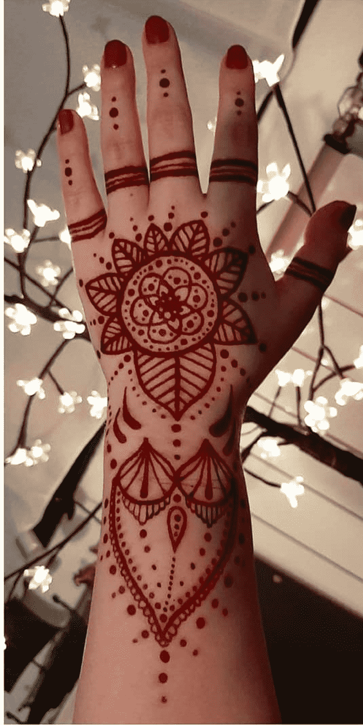 Lovely Bogra Mehndi Design