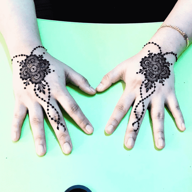 Marvelous Bogra Henna Design