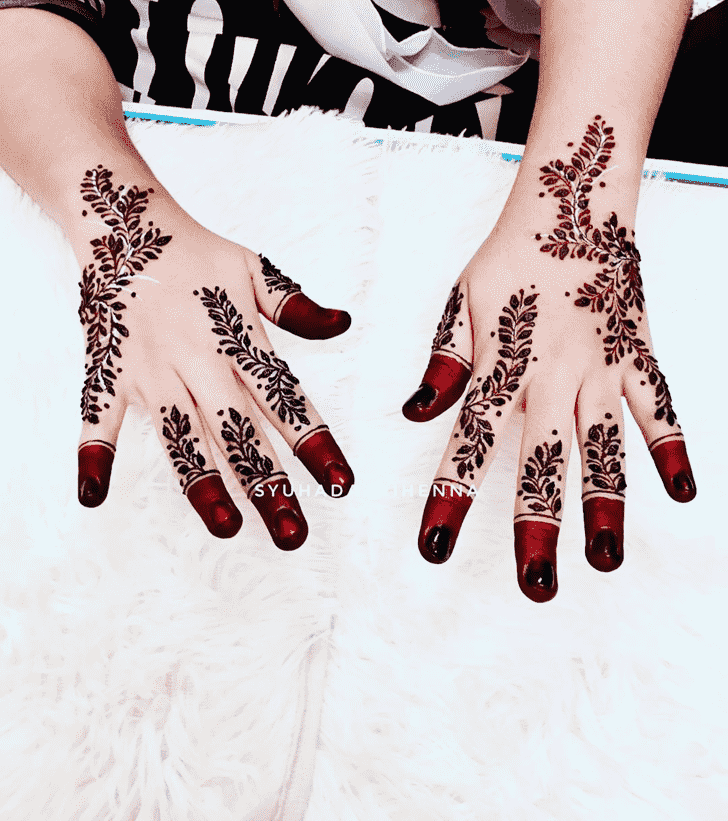 Nice Bogra Henna Design