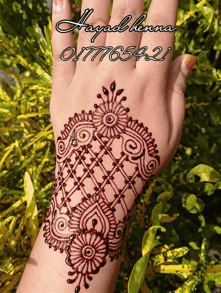 Beauteous Boston Henna Design