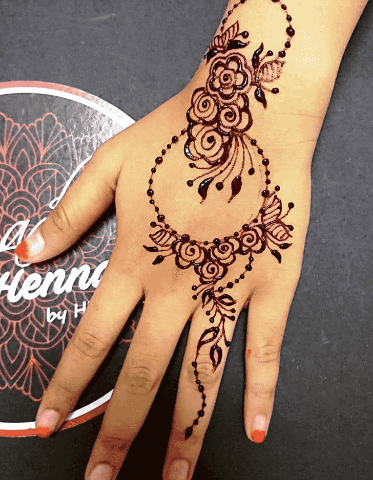 Comely Boston Henna Design