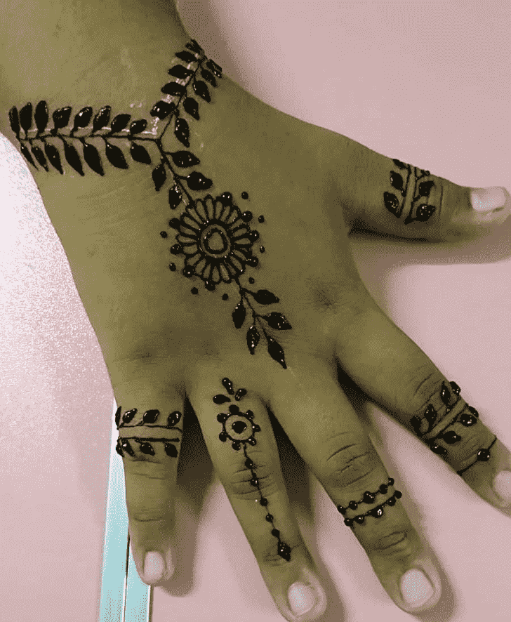 Exquisite Boston Henna Design