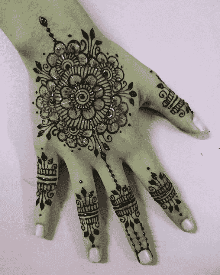 Fascinating Boston Henna Design