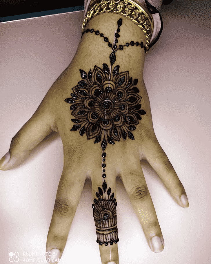 Magnificent Boston Henna Design