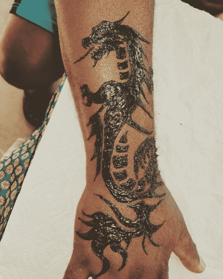 Classy Boys Henna Design