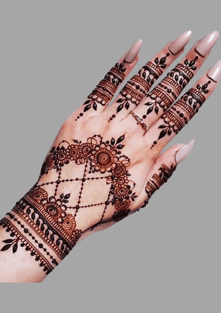 Bewitching Brazil Henna Design