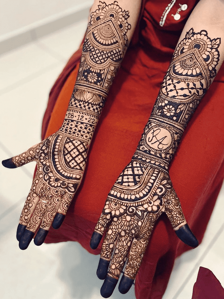 Ideal Bride Henna Design