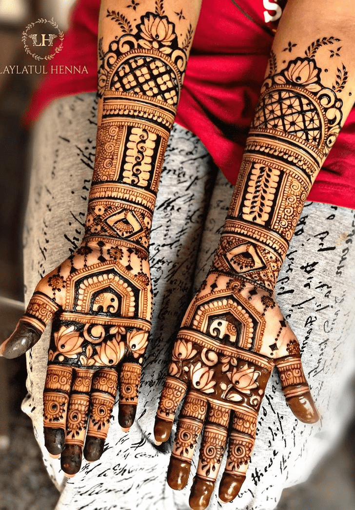 Pleasing Bride Henna Design
