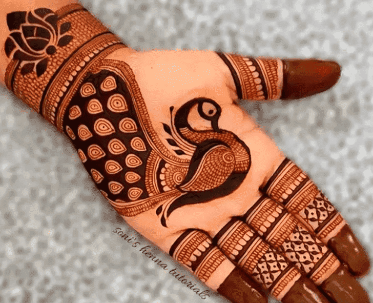 Lovely Canada Mehndi Design