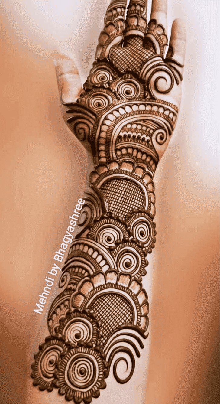 Magnetic Canada Henna Design