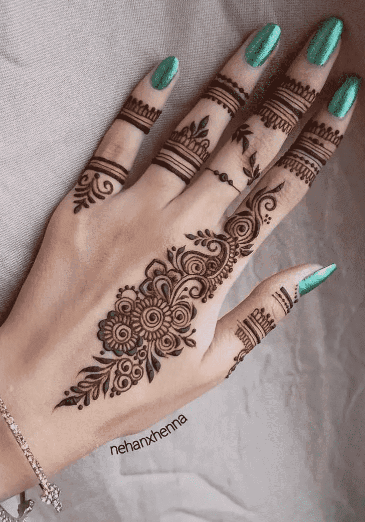 Slightly Canada Henna Design