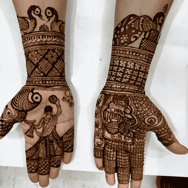 Wonderful Canada Mehndi Design