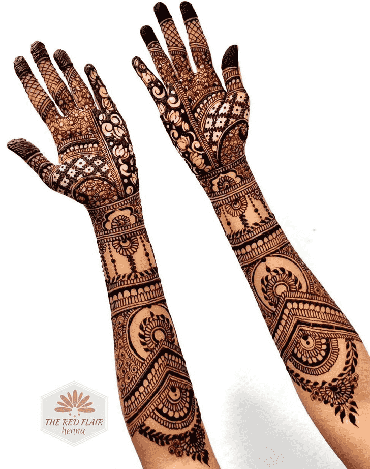 Wonderful Celebrity Mehndi Design