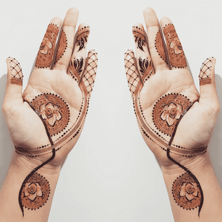 Angelic Chicago Henna Design