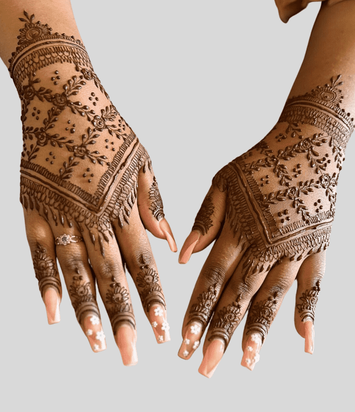 Dazzling Chile Henna Design