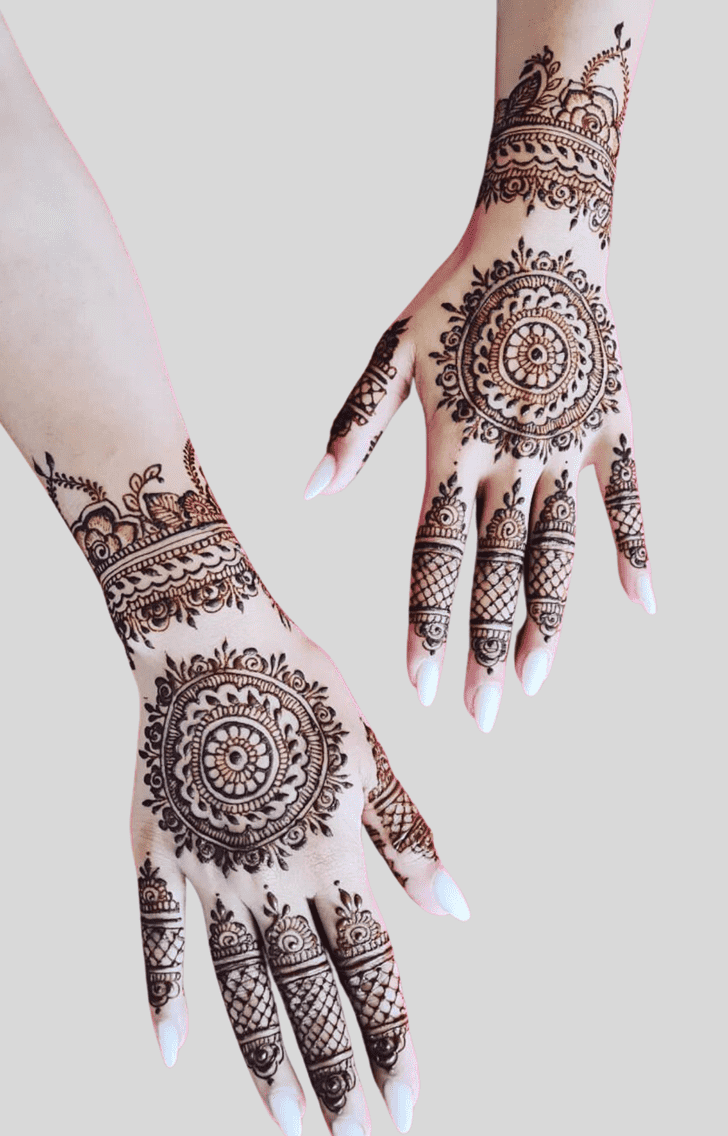 Exquisite Chile Henna Design