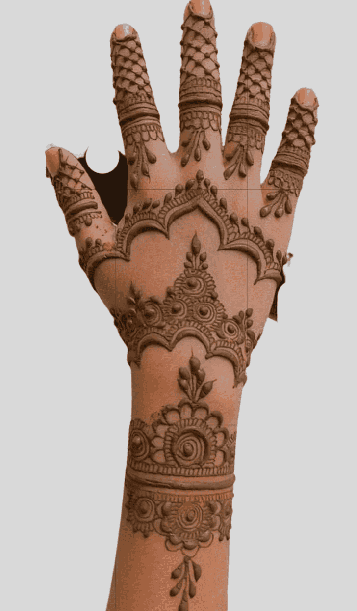 Inviting Chile Henna Design