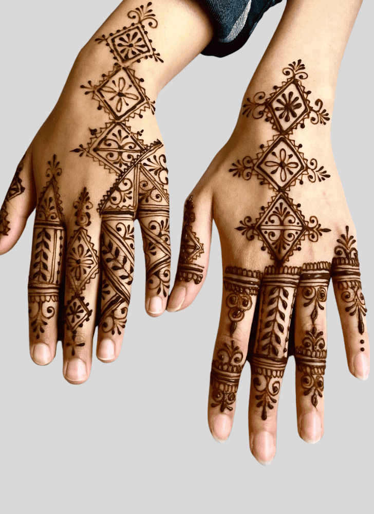 Marvelous Chile Henna Design