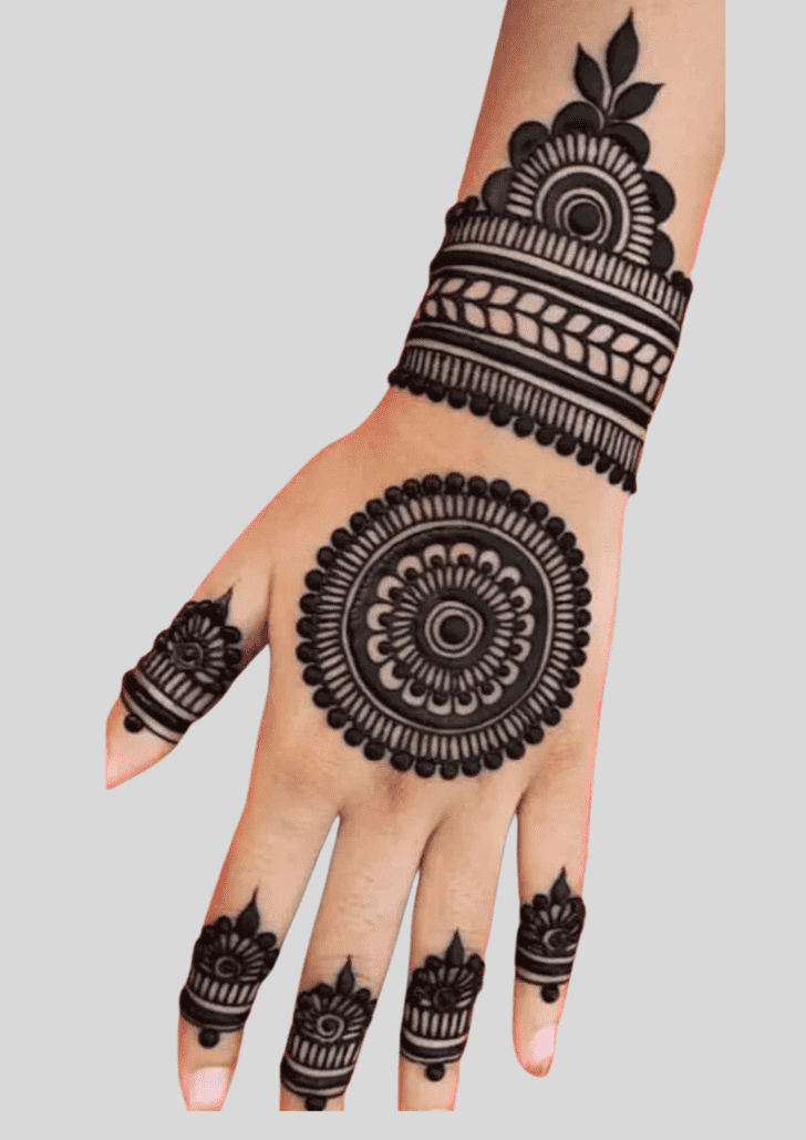 Stunning Chile Henna Design