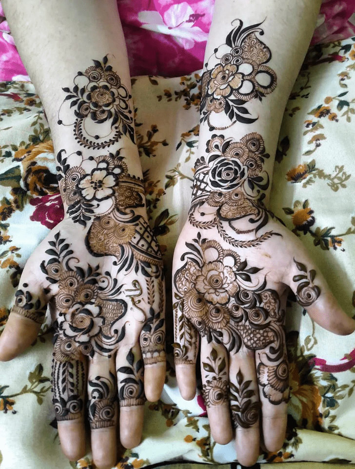 Adorable China Henna Design