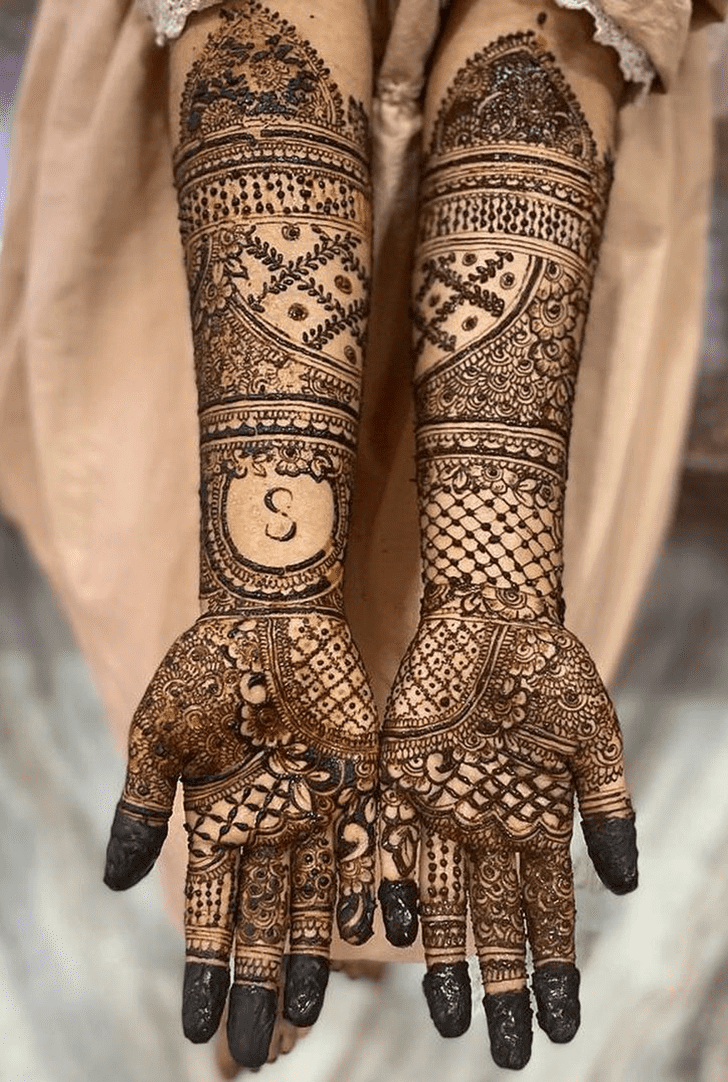 Classy China Henna Design