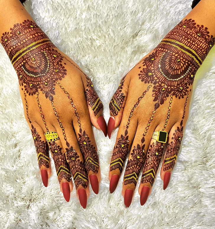 Elegant China Henna Design