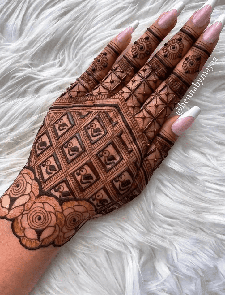 Enthralling China Henna Design