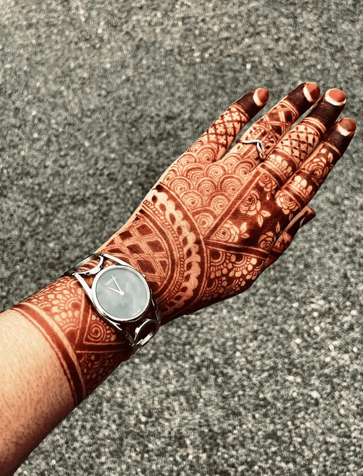 Enticing China Henna Design