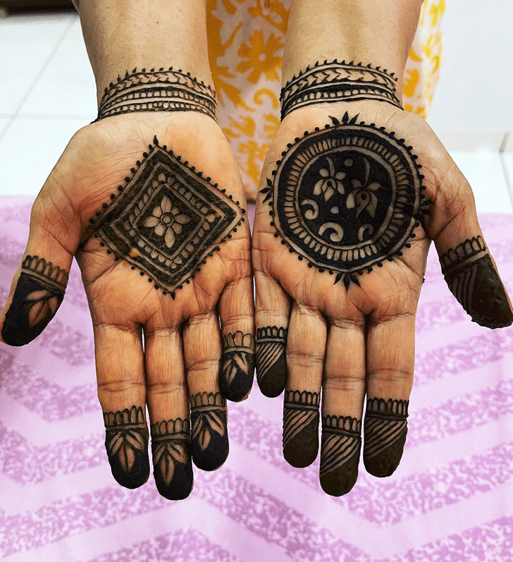 Exquisite China Henna Design