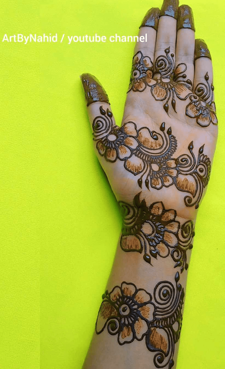 Inviting China Henna Design