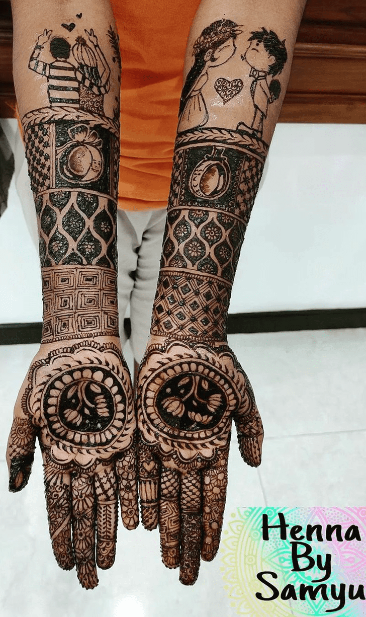 Lovely China Mehndi Design