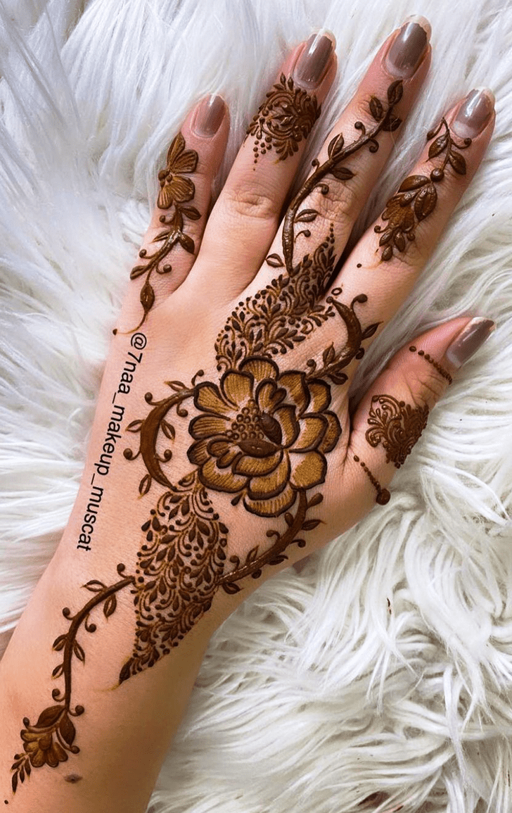 Slightly China Henna Design